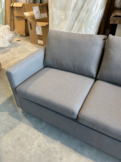 John Lewis Bailey II Double Sofa bed Soft Weave Steel