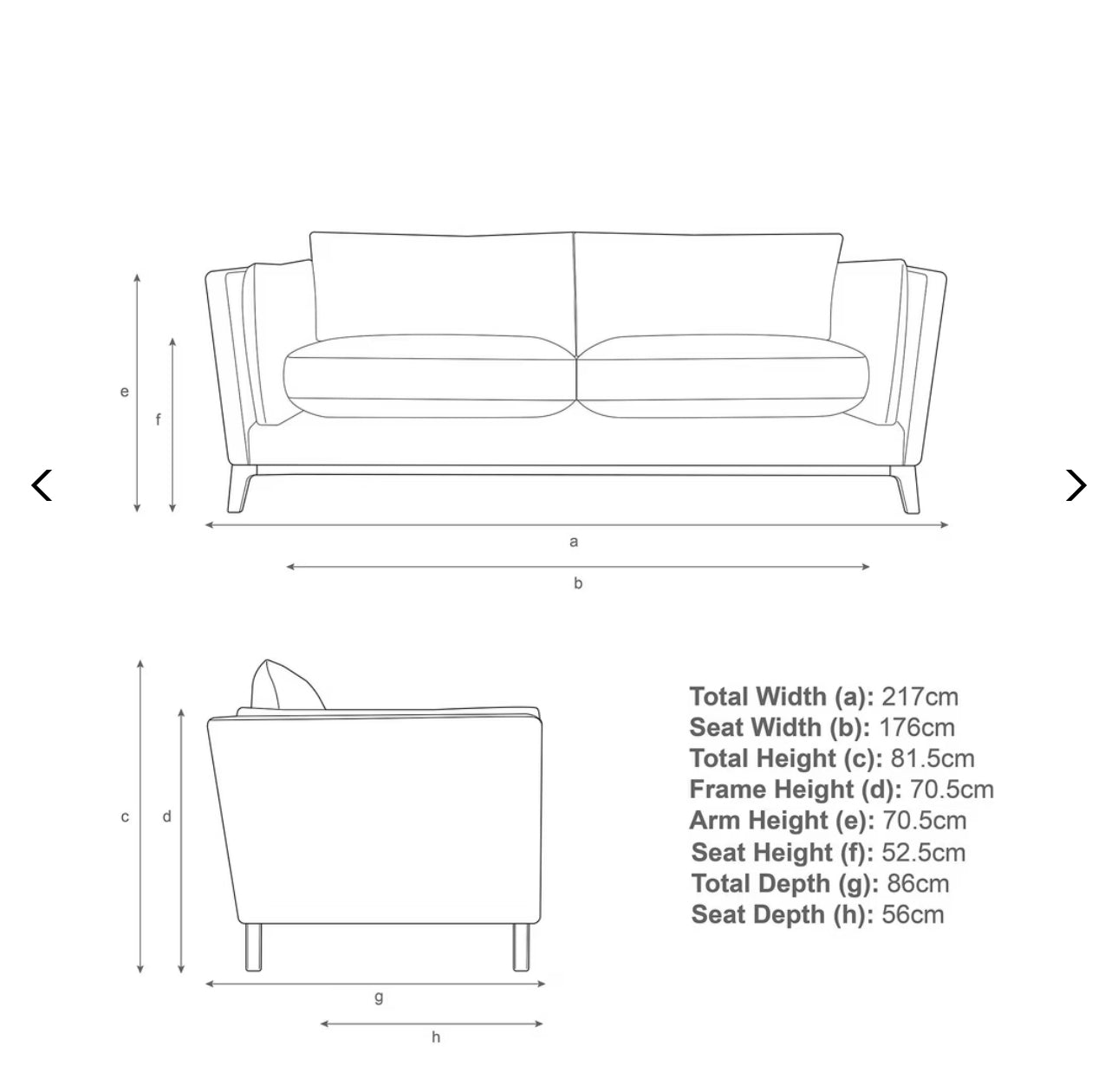 John Lewis Trim Grand 4 Seater Sofa Soft Weave Clay