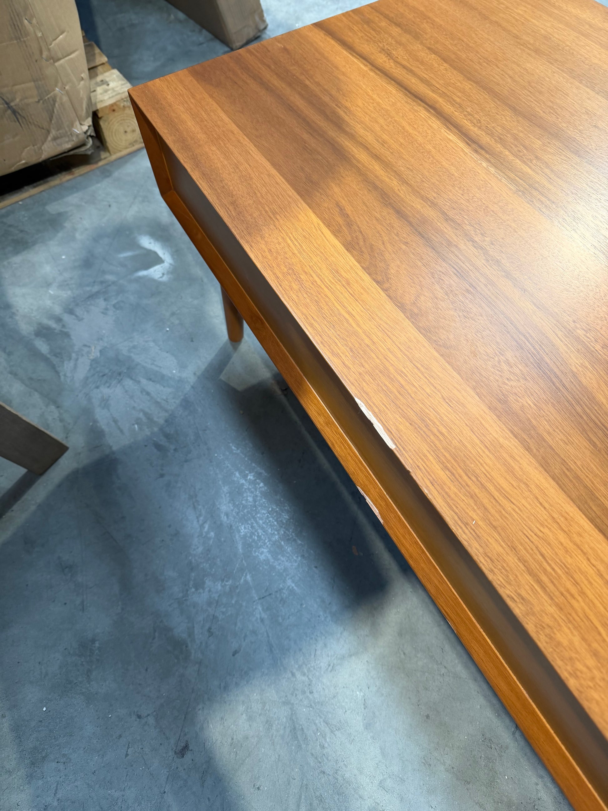 West Elm Mid-Century Wood Coffee Table, Acorn