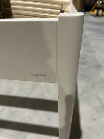 John Lewis ANYDAY Hem Bed Frame, Single, Natural Greige