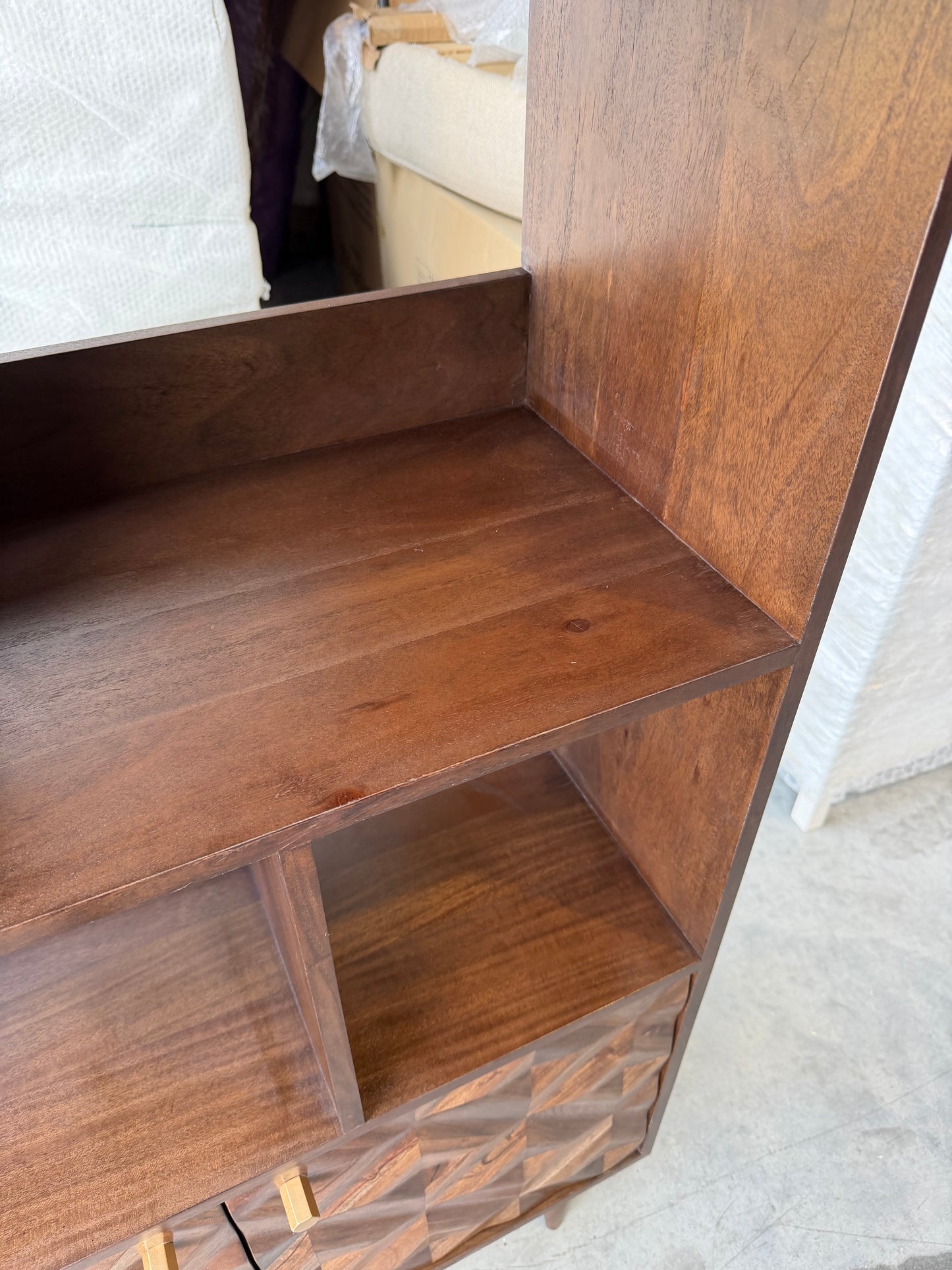 Swoon John Lewis + Swoon Franklin Shelving Unit, Dark Brown