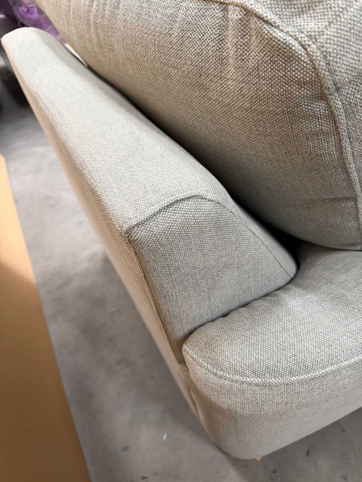 John Lewis Camden Armchair Light Blue Seagrass