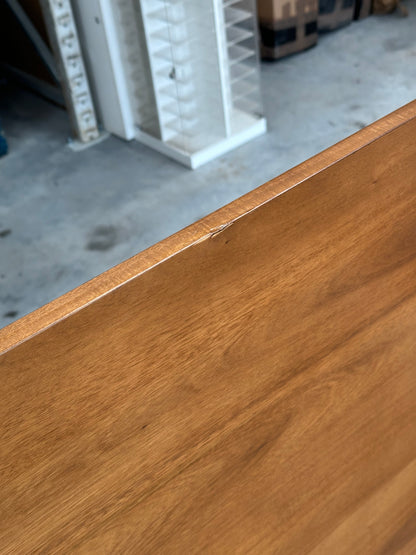 West Elm Mid-Century Wood Bed Frame, King, Acorn