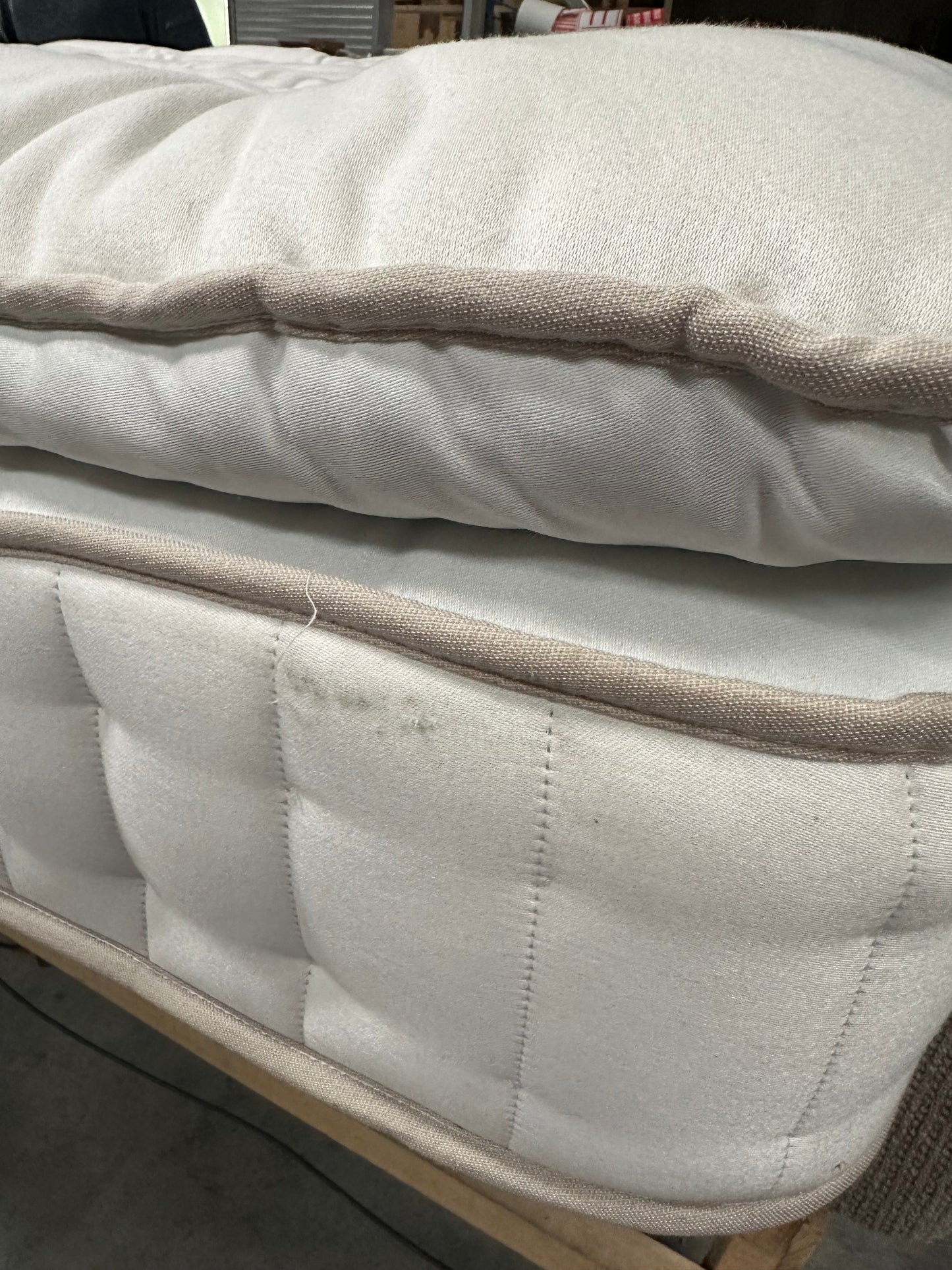 John Lewis British Natural Collection Swaledale Pillowtop 6250 Mattress, Firmer Tension, King Size