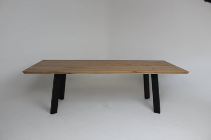 Solid Oak Dining Table 10 Seater 2.4m