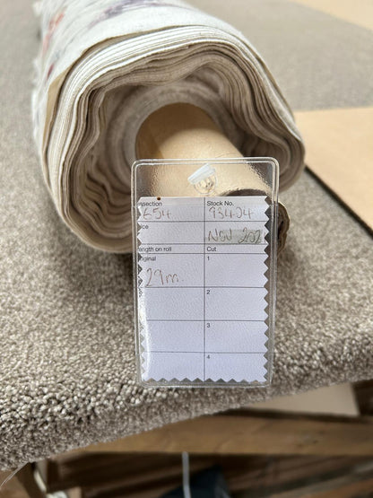 Voyage Hinton poppy linen  Furnishing Fabric,  29m RRP £44M