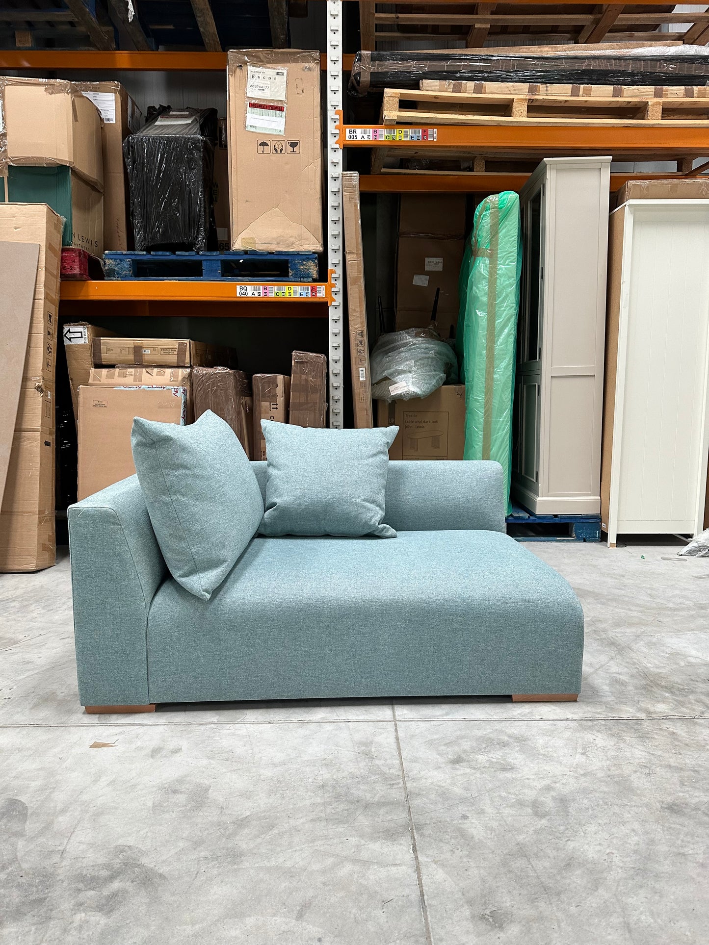 John Lewis Tokyo LHF Grand Modular Arm Unit Blue