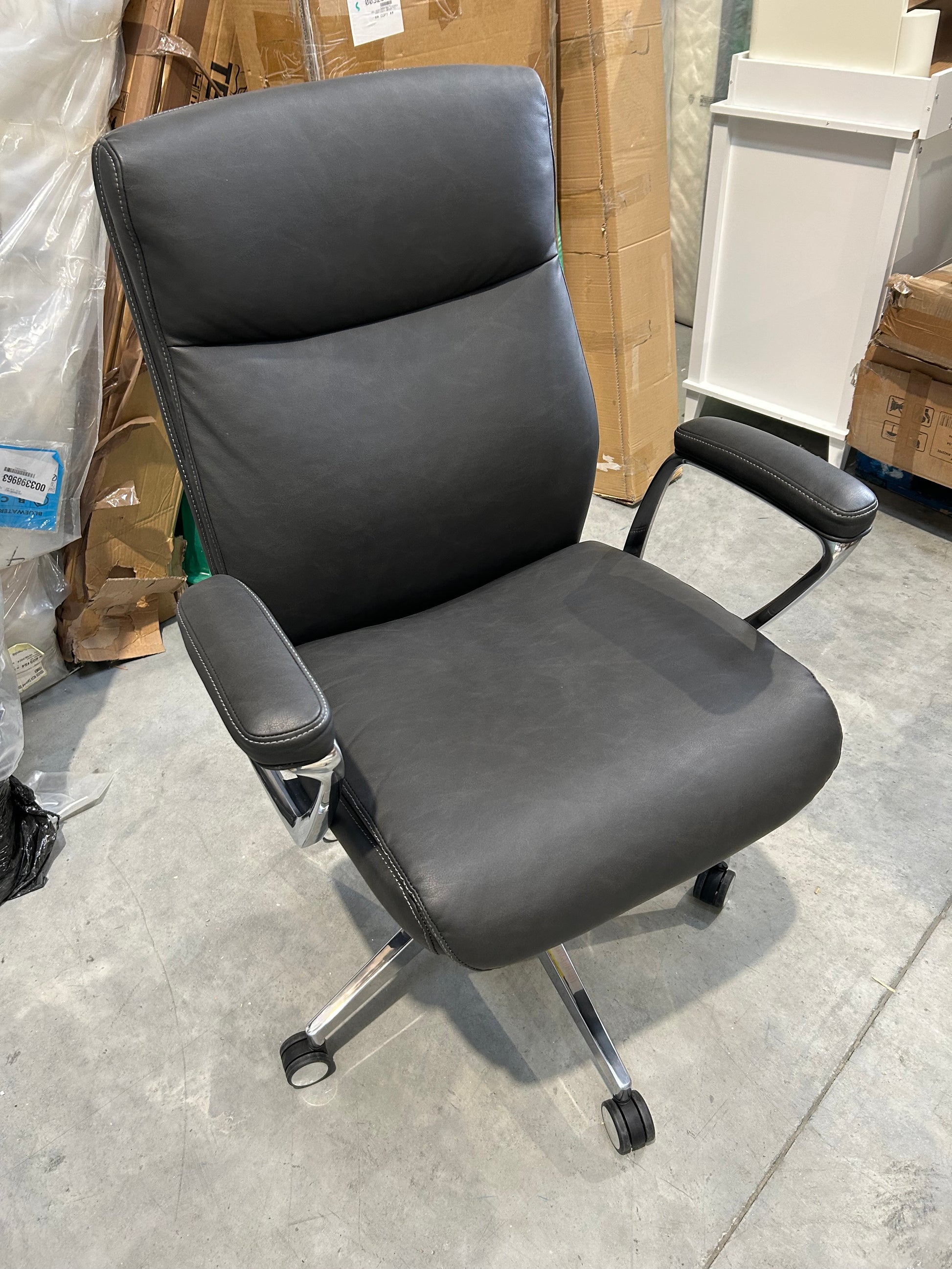 John Lewis Grafton Executive Office Chair, Charcoal