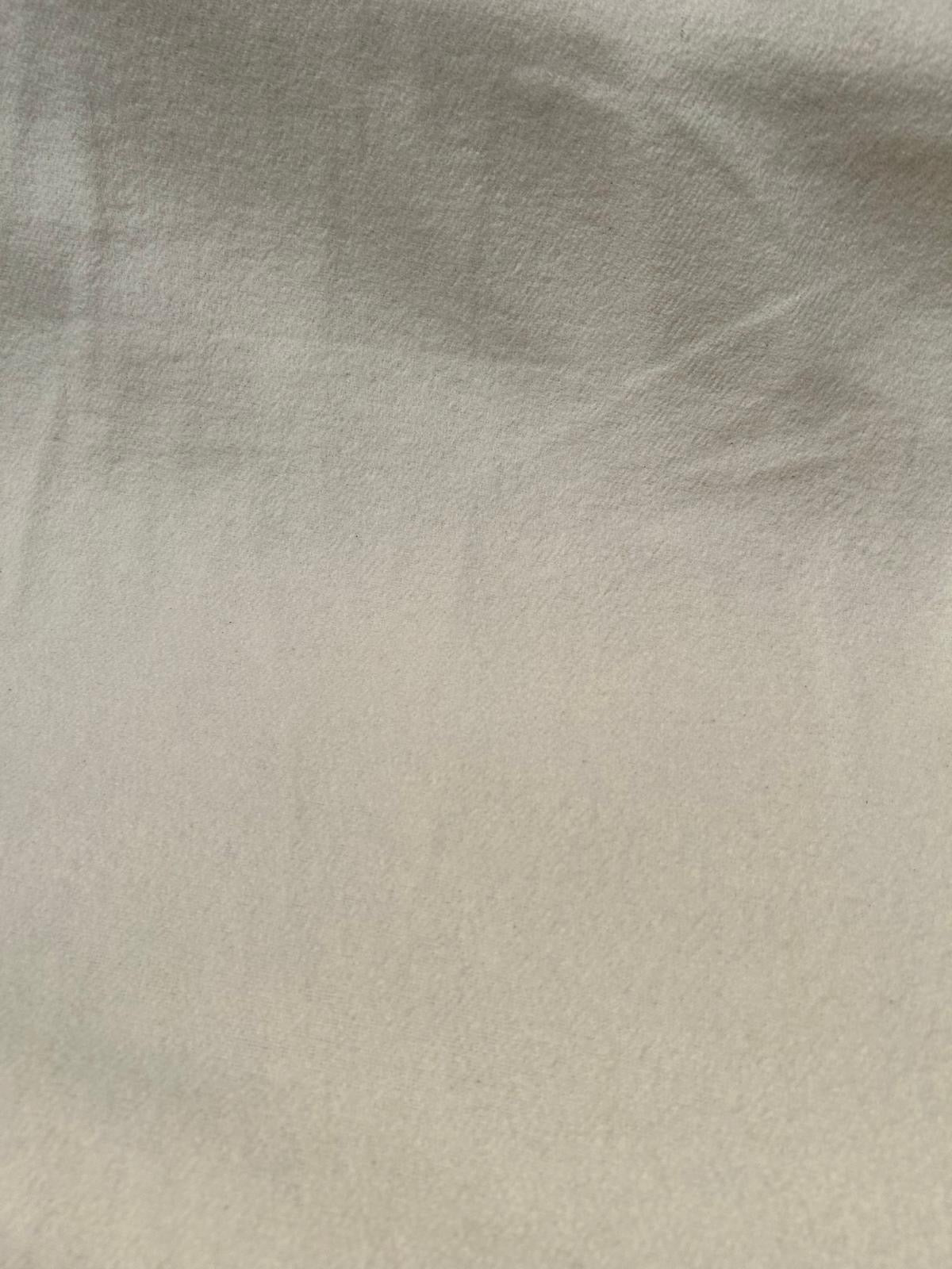 John Lewis Premium Domette Interlining Fabric, Cream 12 Meters