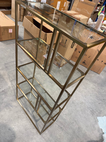 John Lewis Langham Bookcase, Brass