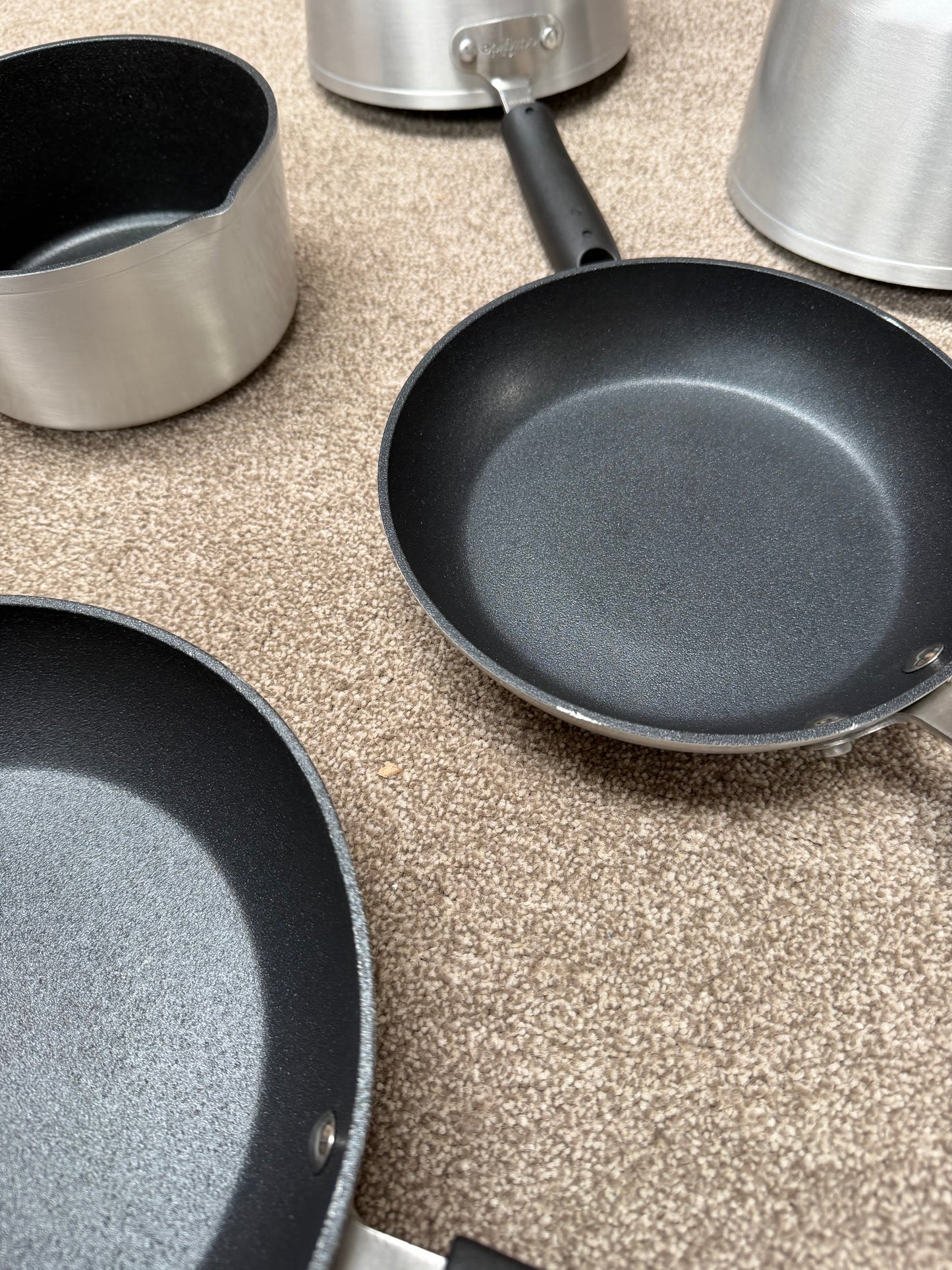 Eaziglide Neverstick+ Aluminium Non-Stick Pan Set, 5 Piece LIST