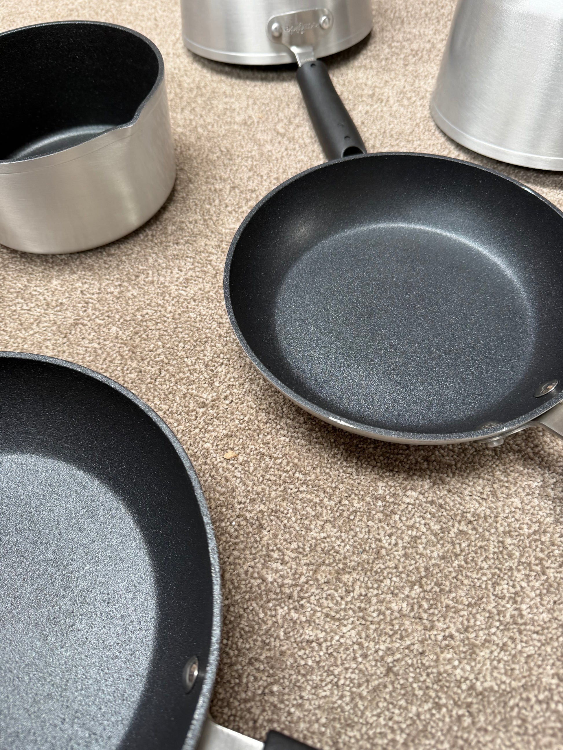Eaziglide Neverstick+ Aluminium Non-Stick Pan Set, 5 Piece LIST