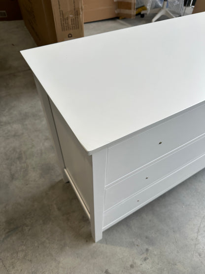 John Lewis Wilton 3 Drawer Chest White