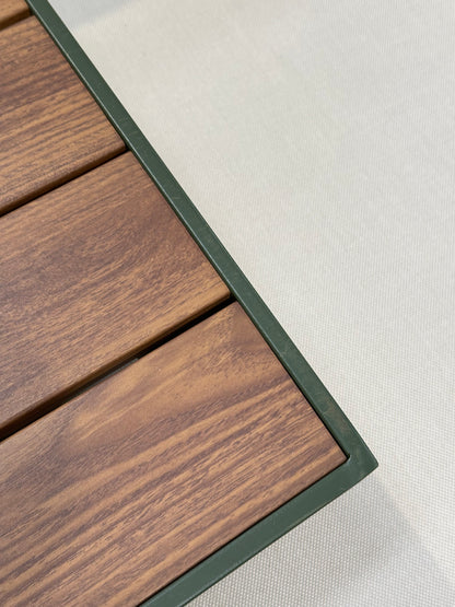 John Lewis Platform Modular 4-Seater Garden Lounging Set, Green