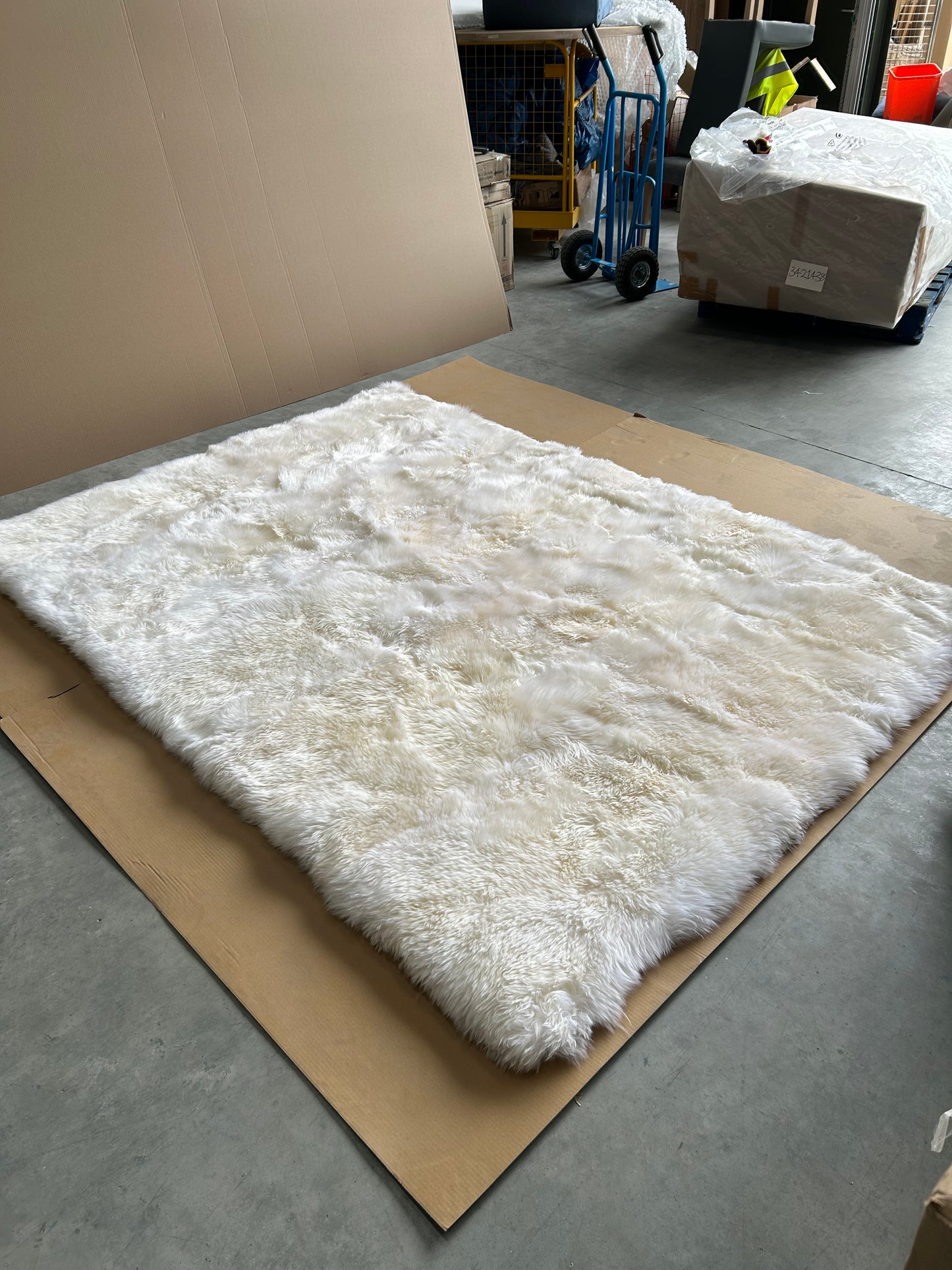 John Lewis Sheepskin Rug, Natural, L240 x W170cm