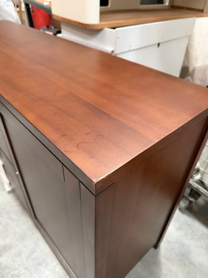 John Lewis Medan Wide Sideboard, Dark Stain