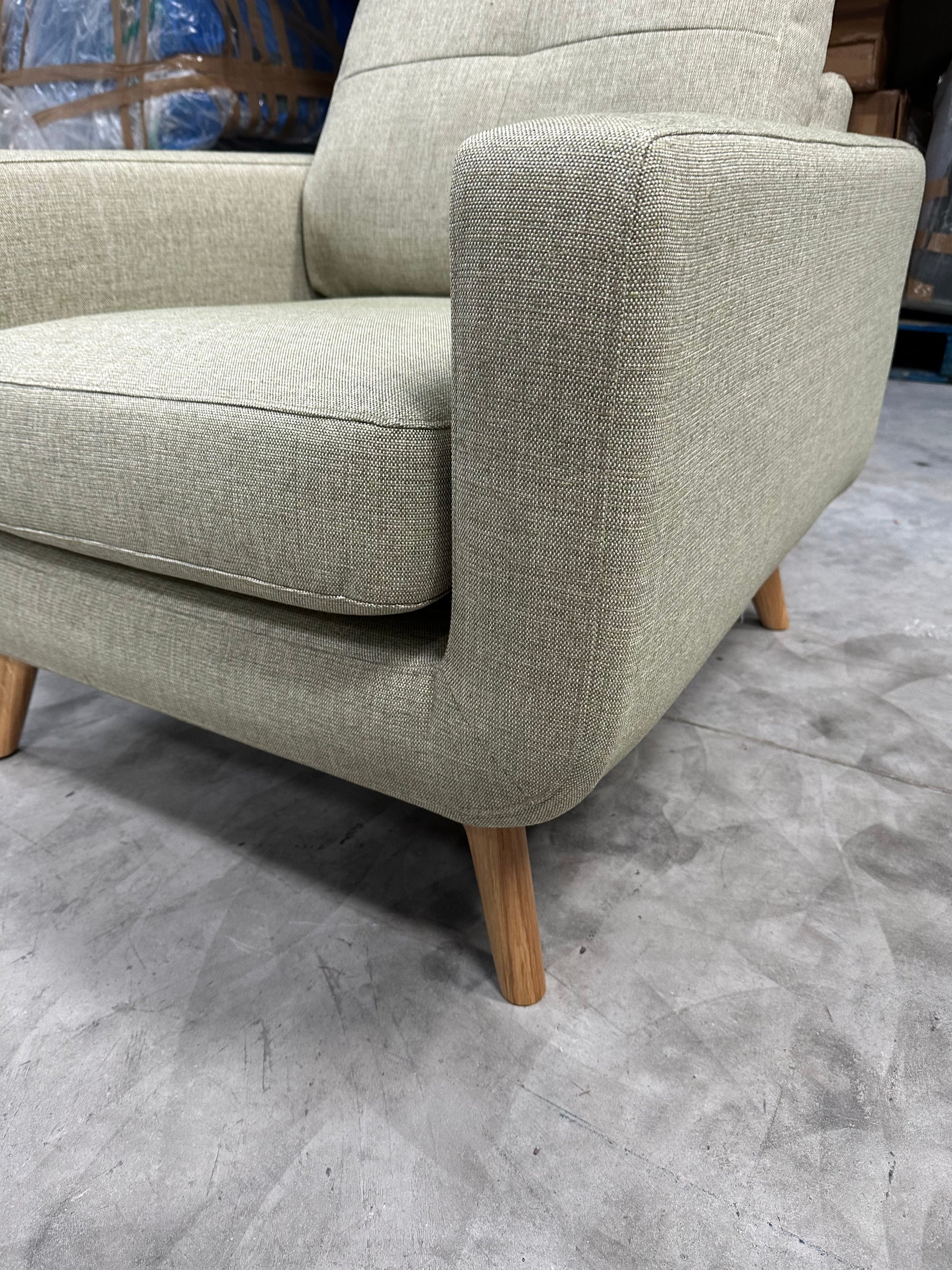 John Lewis Barbican Armchair Aquaclean Aston Green