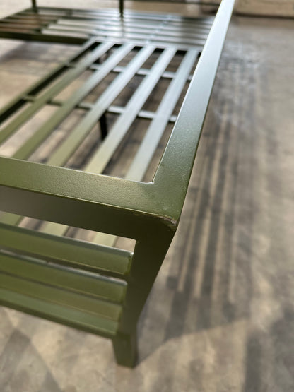 John Lewis Platform Modular 4-Seater Garden Lounging Set, Green