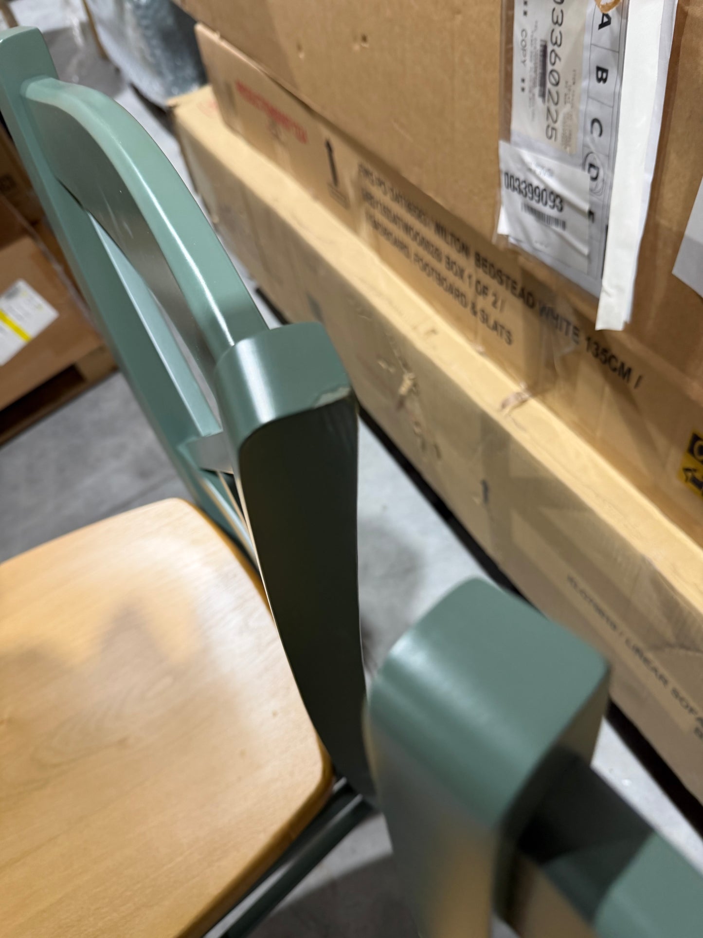 John Lewis Clayton Beech Wood Dining Chairs, Set of 2