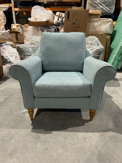 John Lewis Camber Armchair Aquaclean Matilda Teal