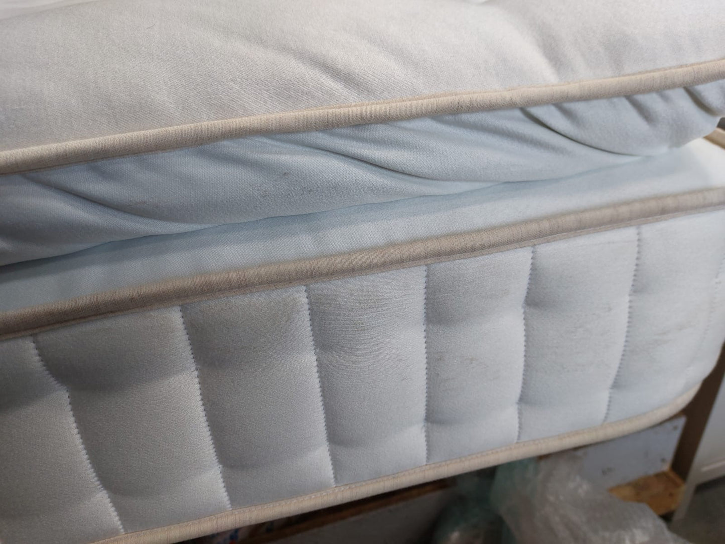 John Lewis British Natural Collection Herdwick Pillowtop 4250, Double, Regular Tension Pocket Spring Mattress