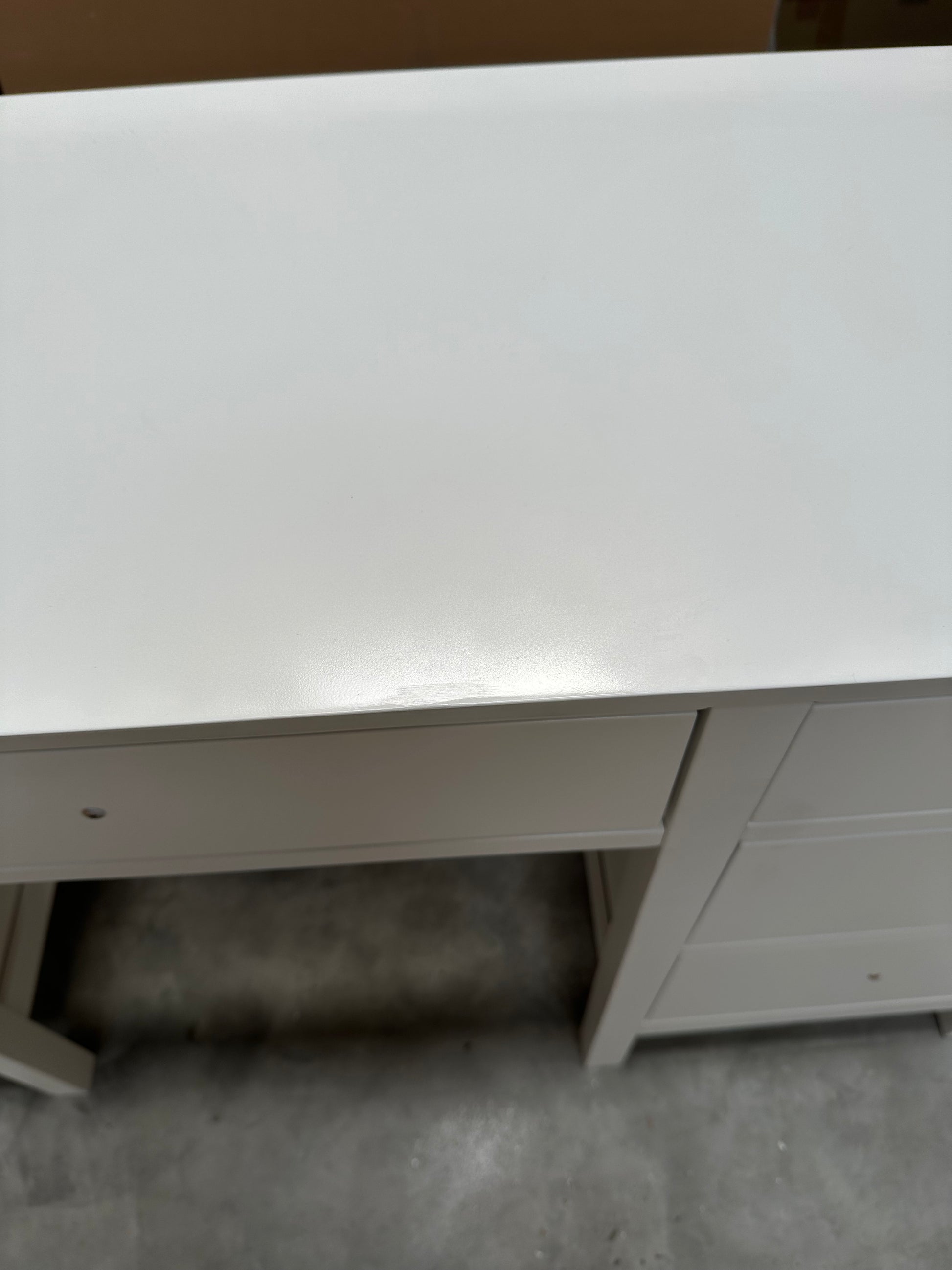 John Lewis Dressing Table Wilton  White