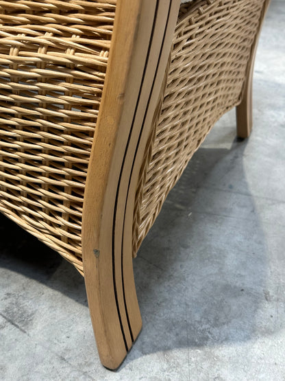 Desser Turin Rattan Lounge Chair, Natural