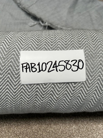 John Lewis Herringbone Furnishing Fabric, Slate
