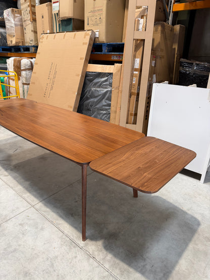 John Lewis Cara 6-10 Seater Extendable Dining Table American Black Walnut