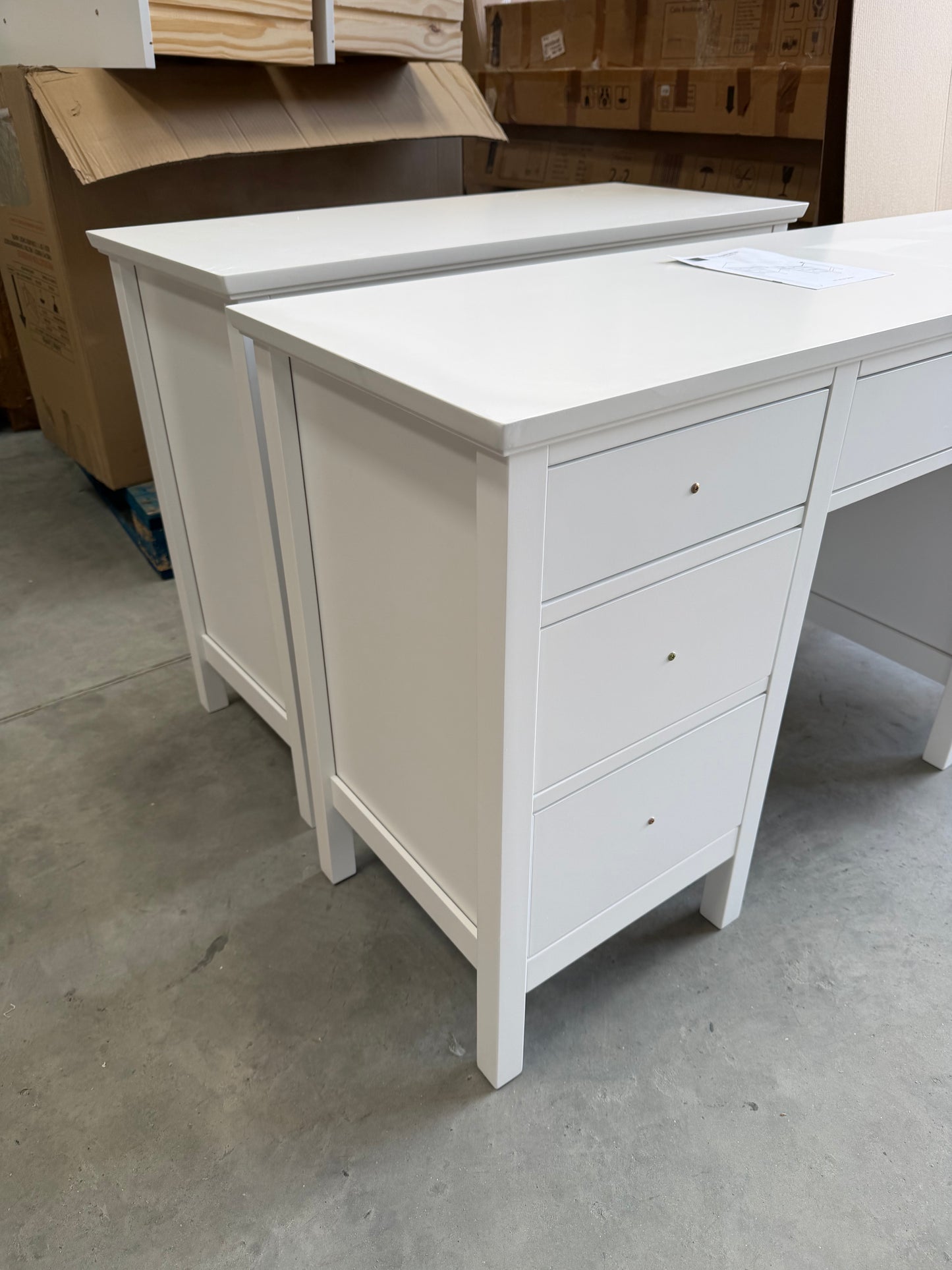 John Lewis Wilton Dressing Table White