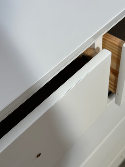 John Lewis ANYDAY Wilton 6 Drawer Chest White Storage