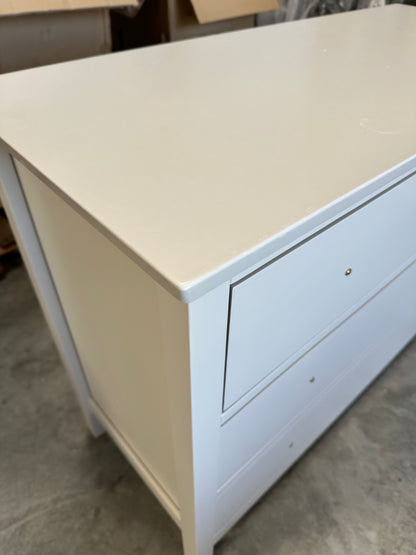 John Lewis Wilton 3 Drawer Chest, Linen