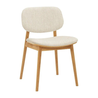 John Lewis Cara Dining Chair, Natural/ Oak