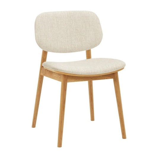 John Lewis Cara Dining Chair, Natural/ Oak