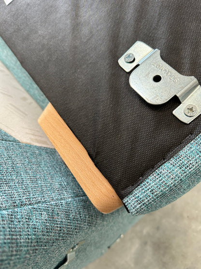 John Lewis Bailey II RHF Chaise End Sofabed Aquaclean Connie Teal