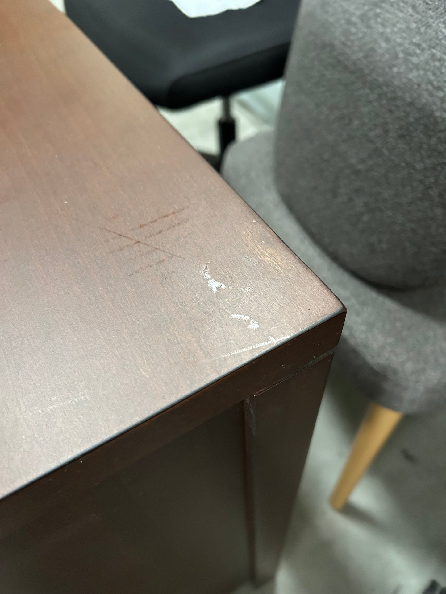 John Lewis Medan Narrow Sideboard, Dark Stain