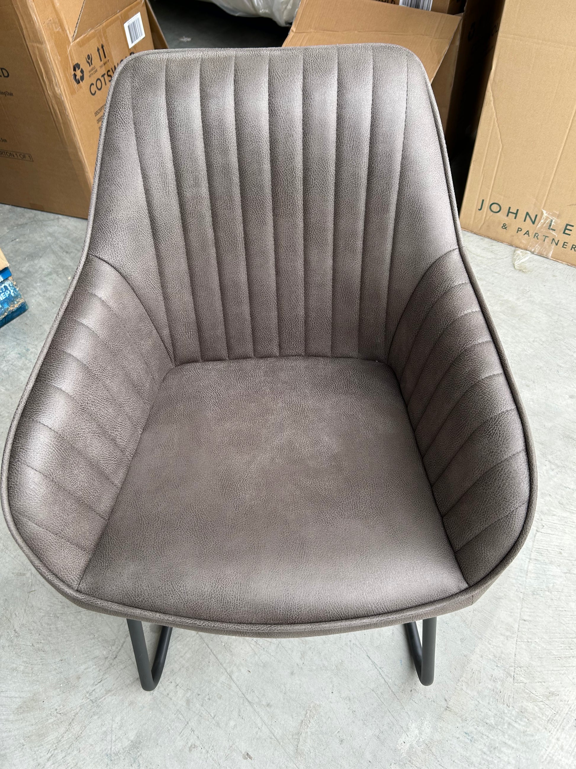 John Lewis Brooks II Dining Armchairs, Set of 1 Mocha