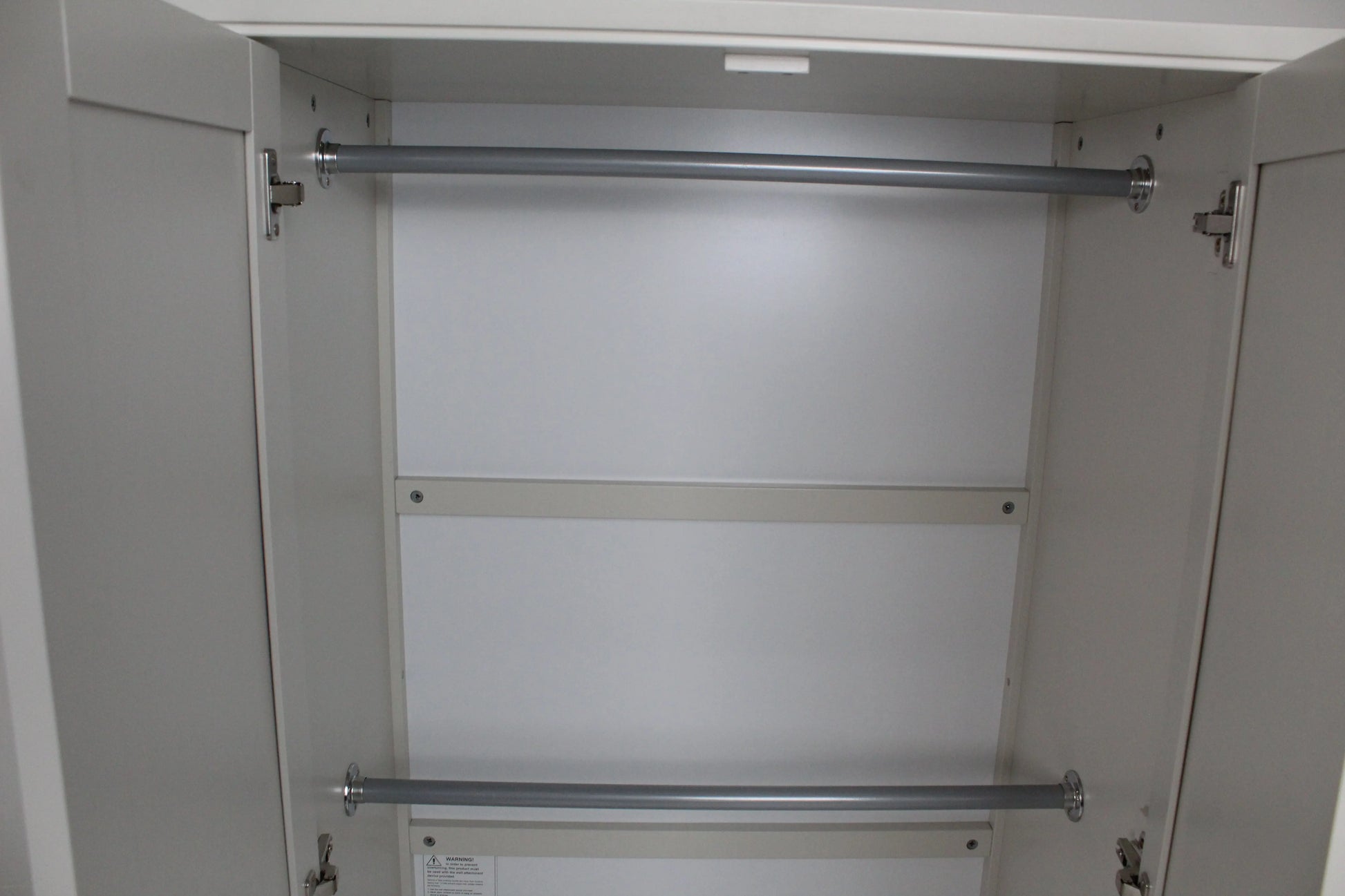 John Lewis Wilton Double Wardrobe, Linen 