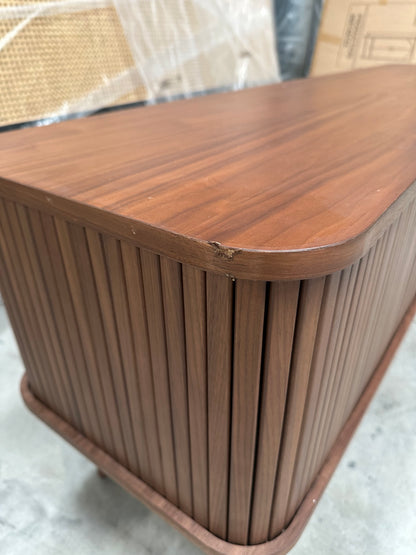 John Lewis Grayson Large TV Unit, Dark Brown
