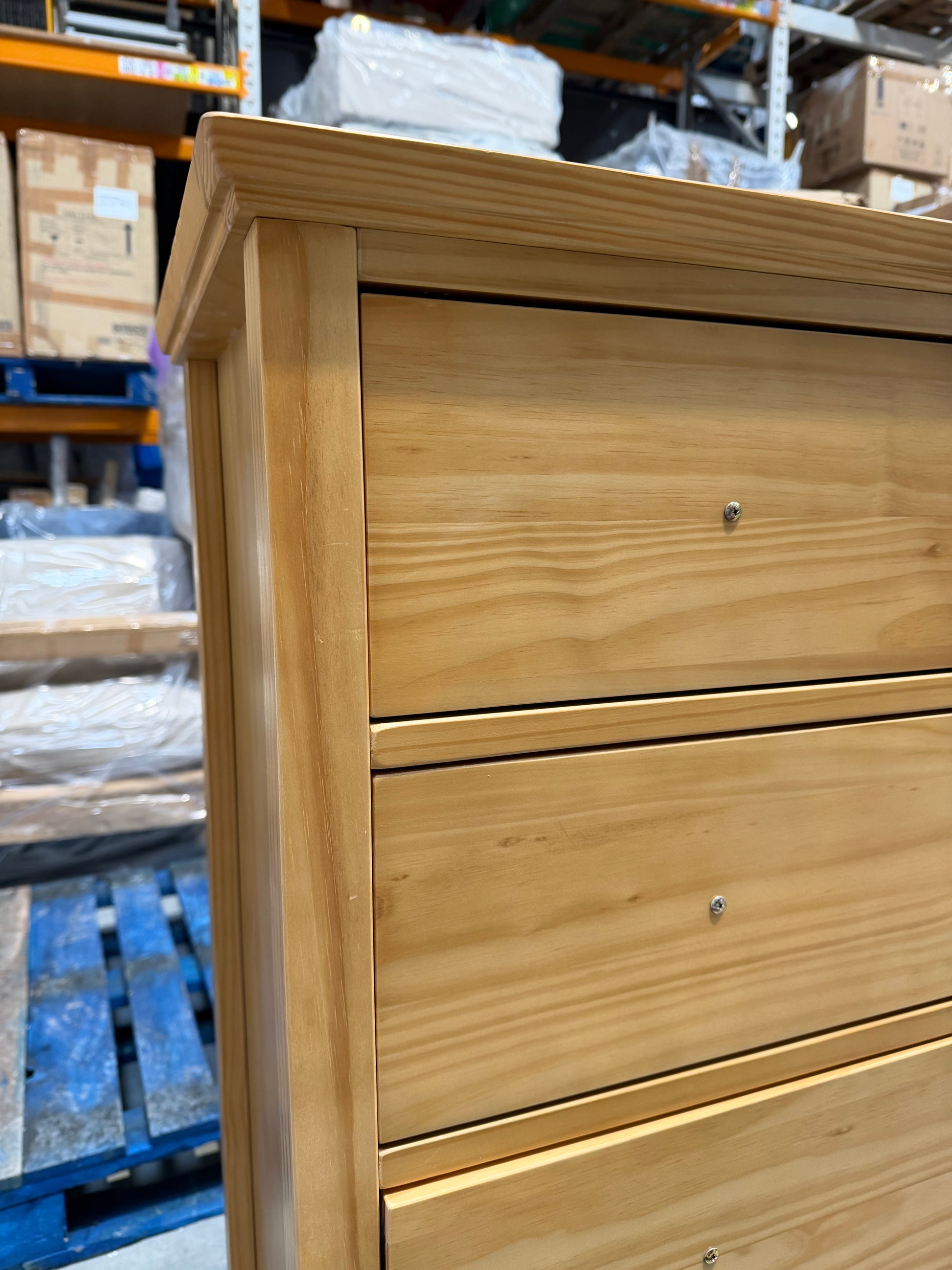 John Lewis Wilton 6 Drawer Chest, Natural