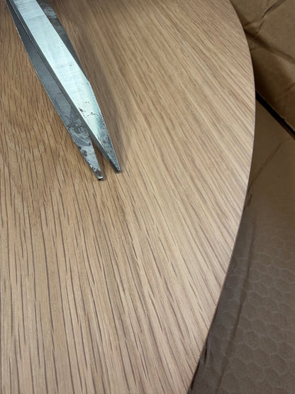 John Lewis Mira II Extending Round Dining Table, Oak