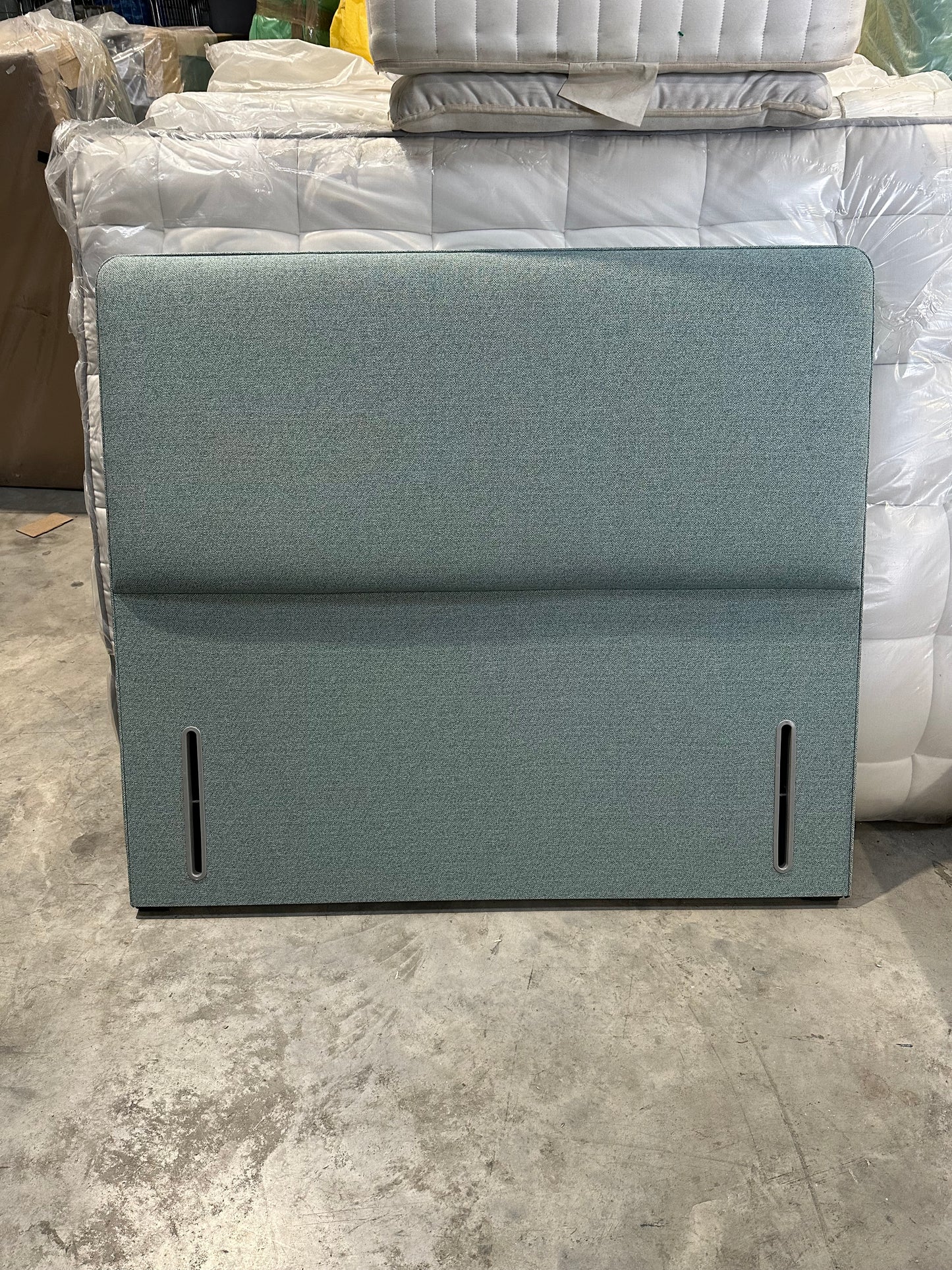 Hypnos Emily Full Depth Headboard, King Size, Linoso Sky