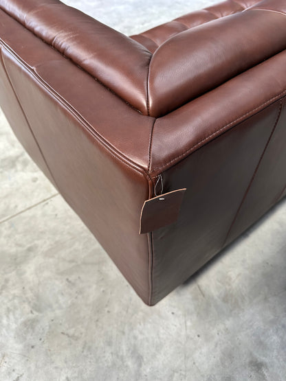 At The Helm Grace Large 3 Seater Leather Sofa Grand Coco