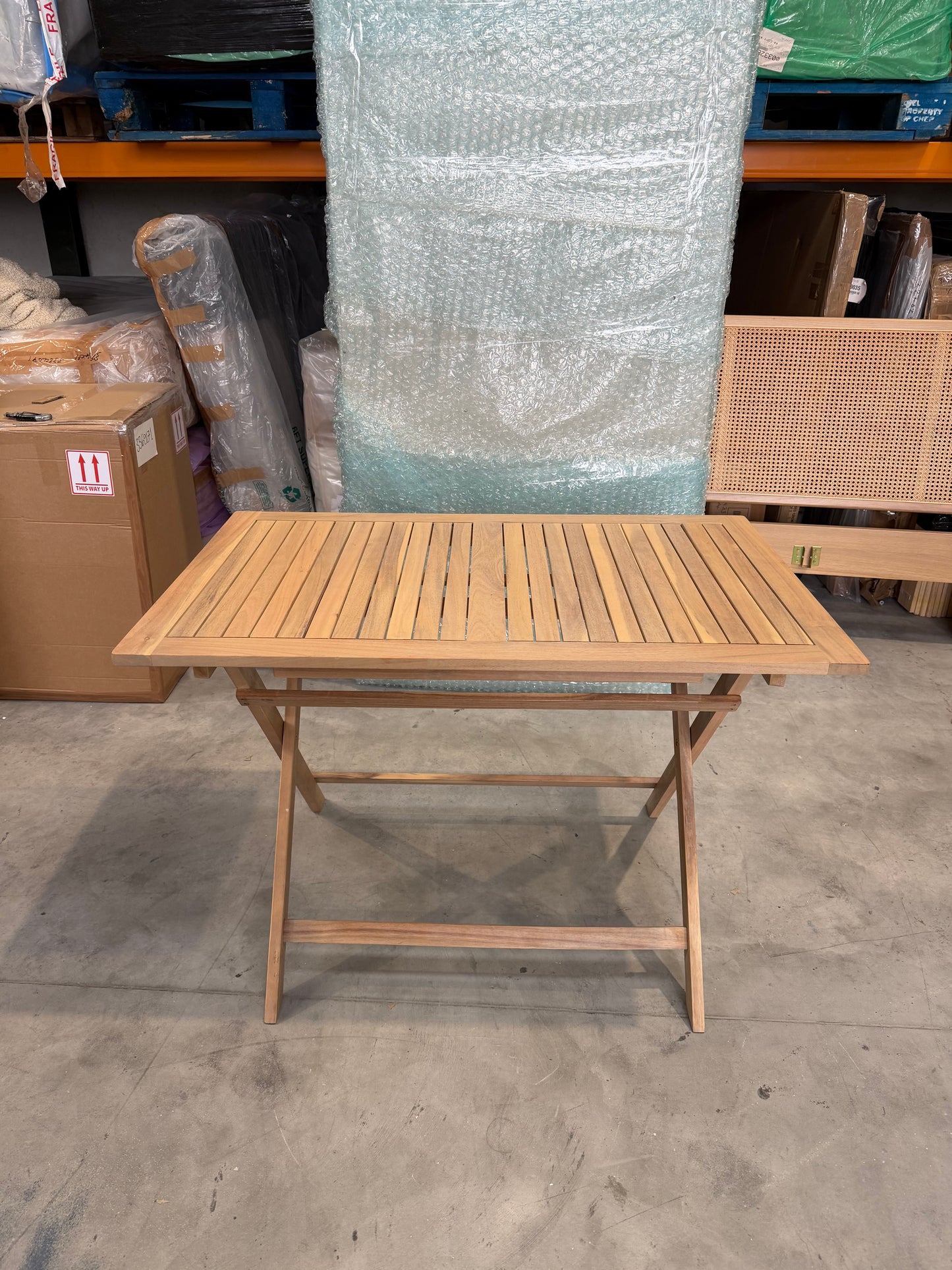 John Lewis ANYDAY Acacia Wood Folda Dan list
