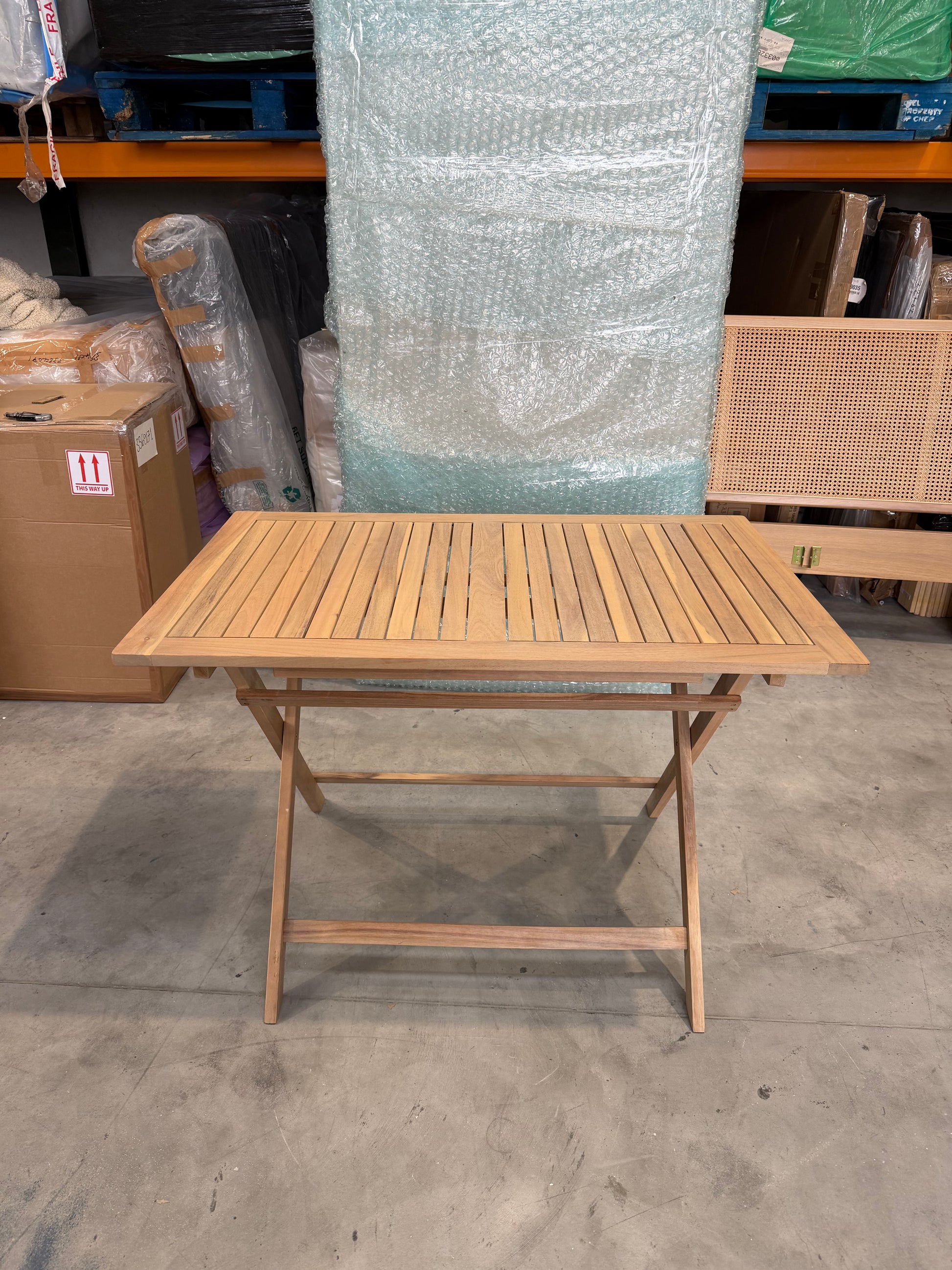 John Lewis ANYDAY Acacia Wood Folda Dan list