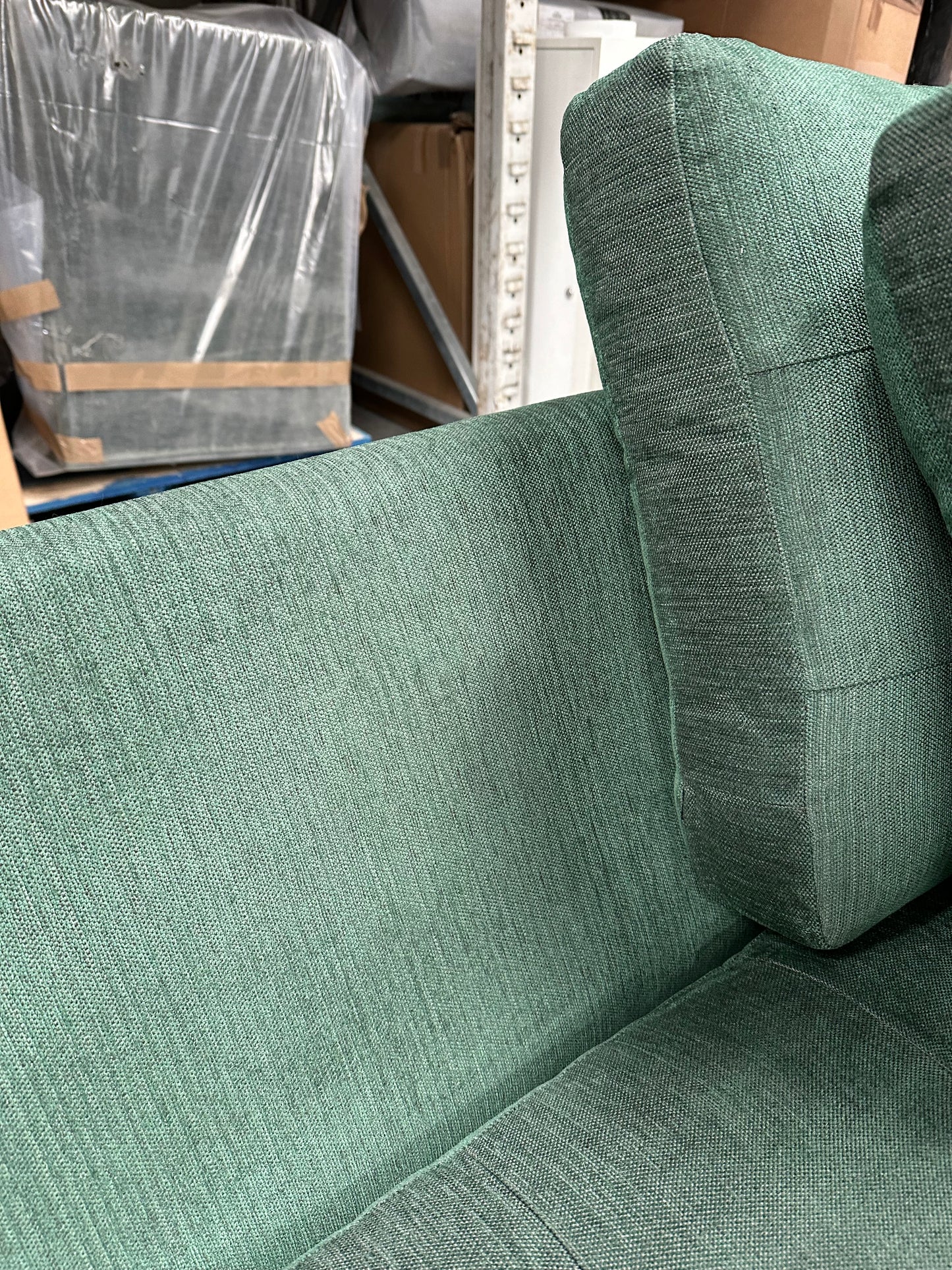 John Lewis Draper II Large 3 Seater Sofa, Dark Leg, Alpine Green