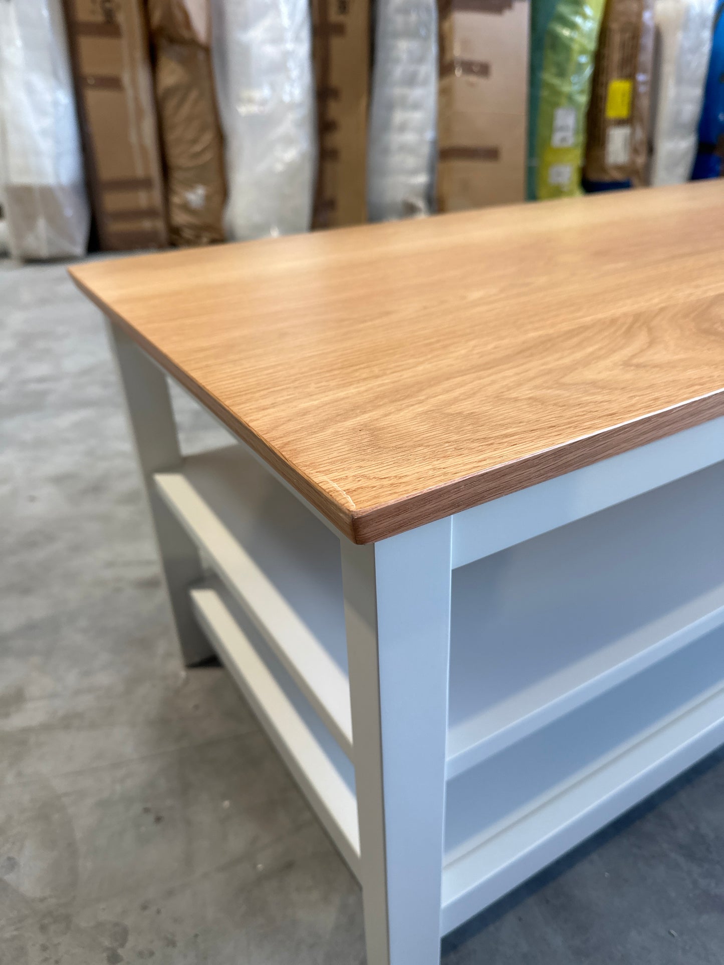 John Lewis ANYDAY Wilton Coffee Table in Linen