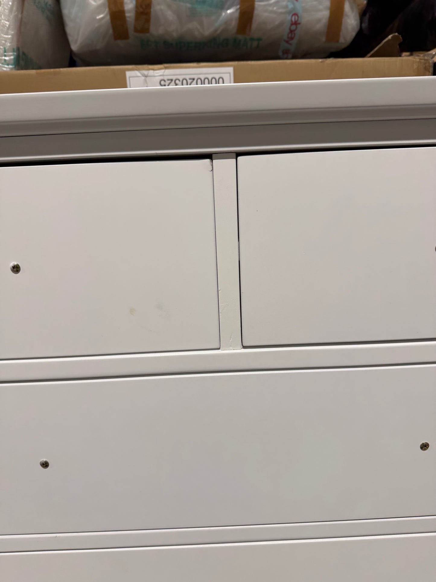 John Lewis Chest of Drawer Wilton 6 Drawer Chest White