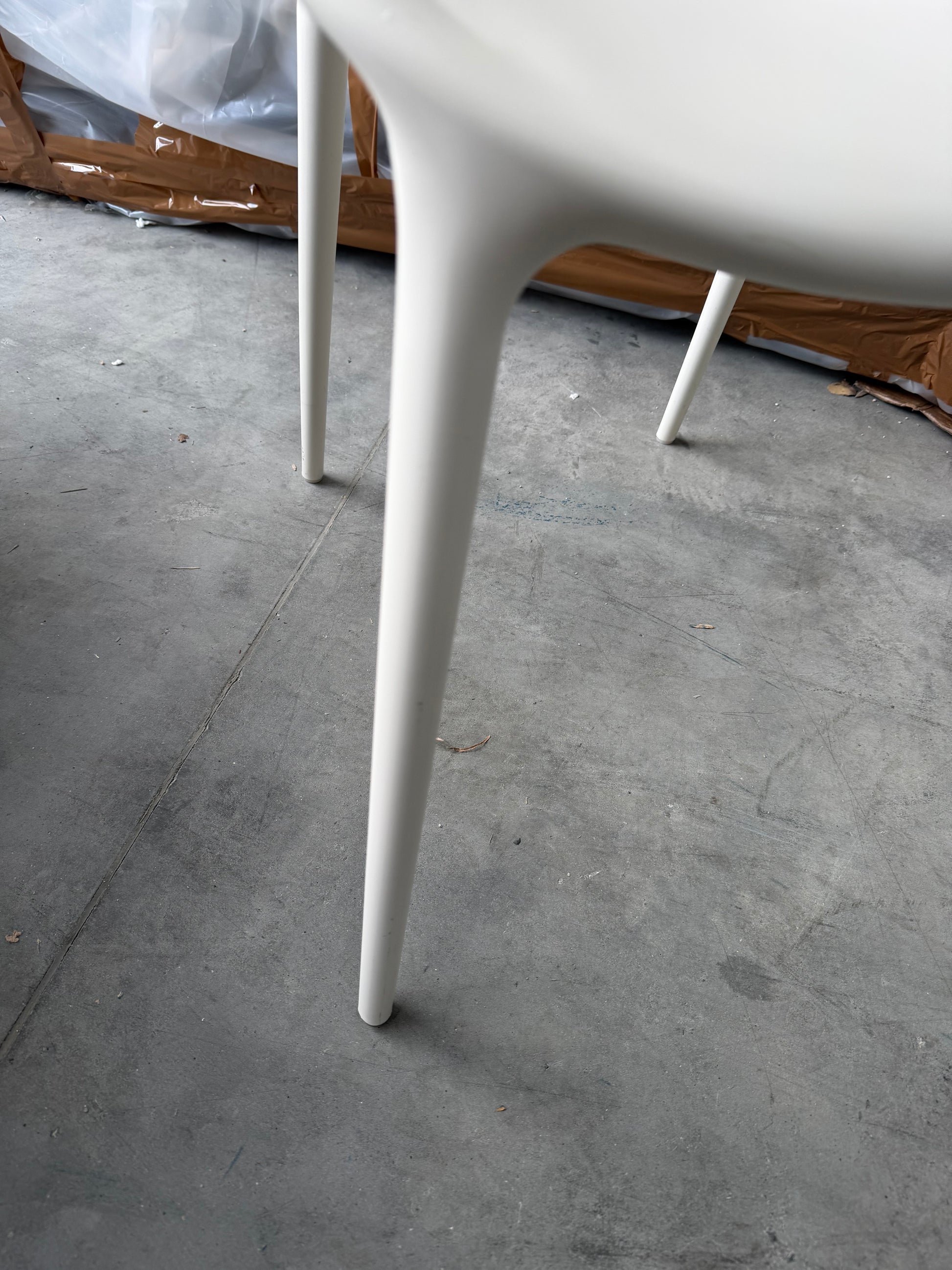 Kartell Philippe Starck for Kartell Masters Chair, White