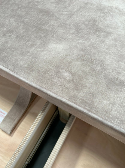 TEMPUR® Suffolk Continental 4 Drawer Divan Base, Double, Stone Velvet